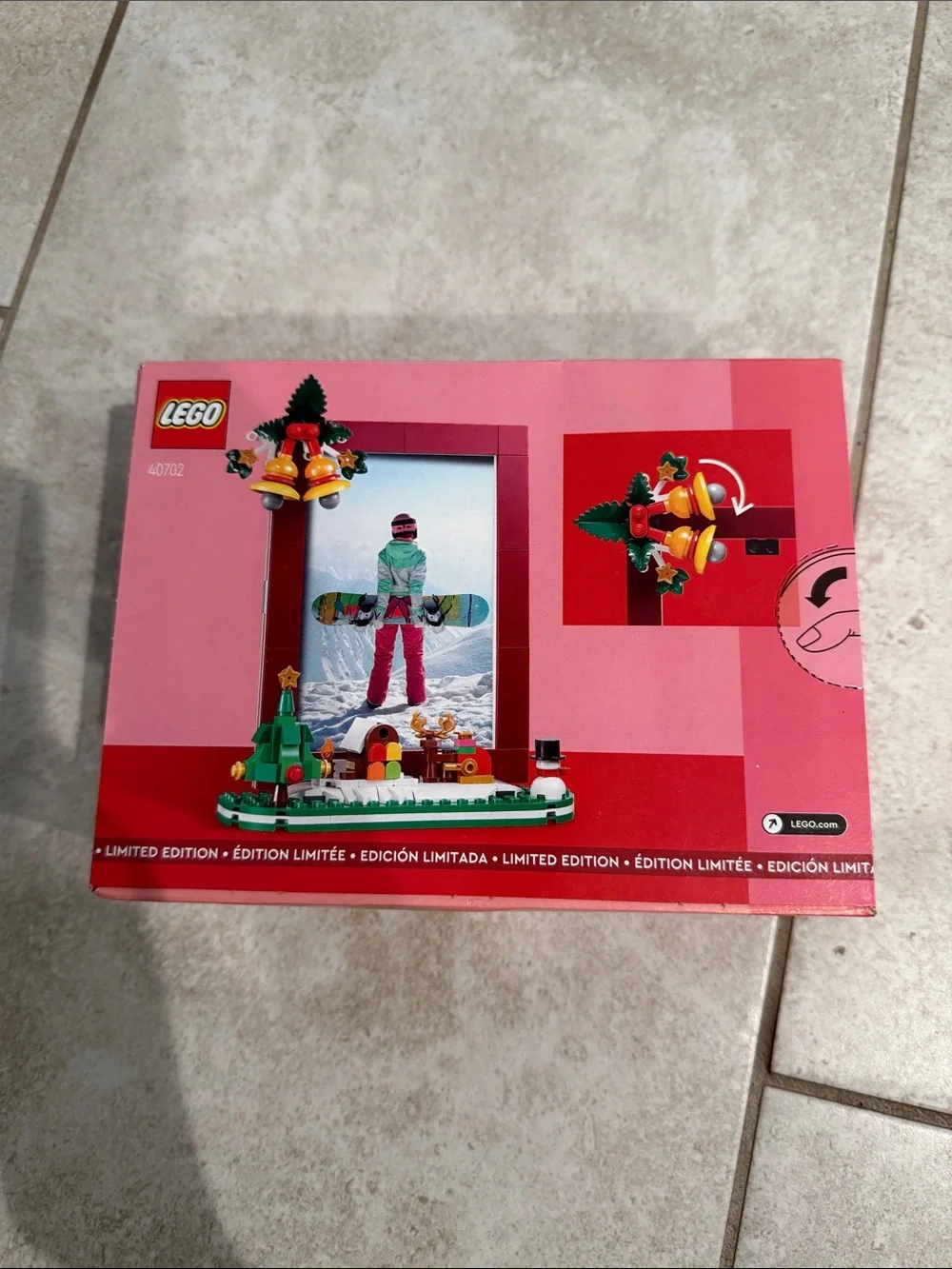 Lego Christmas picture frame- 40702 - NWT UNOPENED